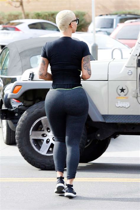 amber rose naked booty